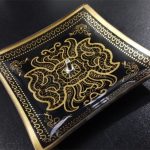 INCENSARIO DE VIDRO ESMALTADO