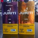 PALHEIRO JURITI SLIM COM 20 CIGARROS DE PALHA