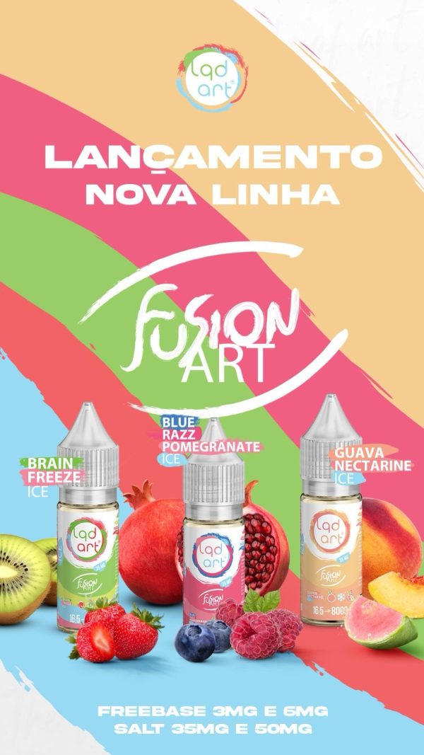 NicSalt FUSION ART 50mg 16,5ML - Imagem 1