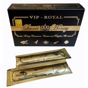 MEL SECRET HONEY VIP - CAIXA COM 12 SACHÊS 15G CADA