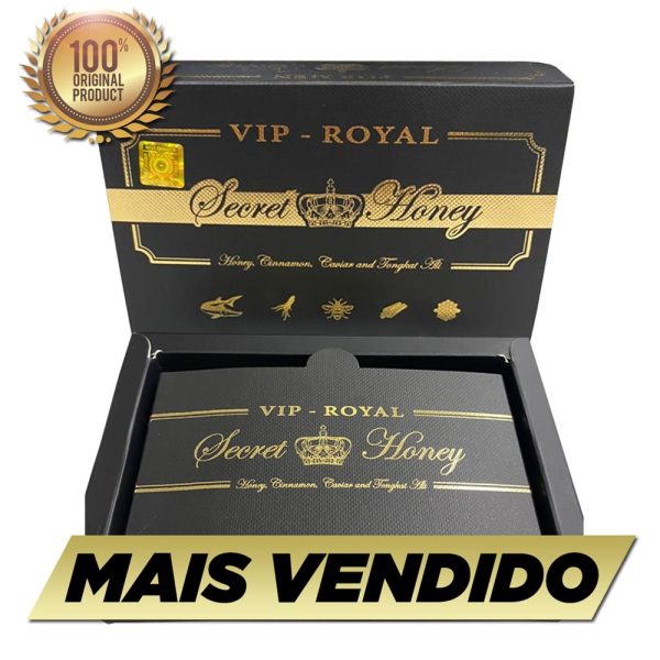 MEL SECRET HONEY VIP - CAIXA COM 12 SACHÊS 15G CADA - Imagem 2