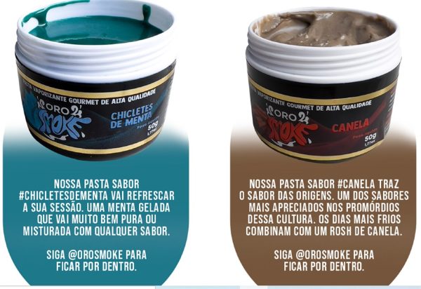 ORO SMOKE 50GR - ESSENCIA EM PASTA - Imagem 2