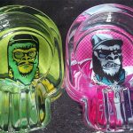 CINZEIRO DE VIDRO CAVEIRA