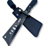 FACA PRETO 31CM DE CAÇA PESCA TÁTICA MILITAR C/BÚSSOLA SOBREVIVENCIA SLK-A12