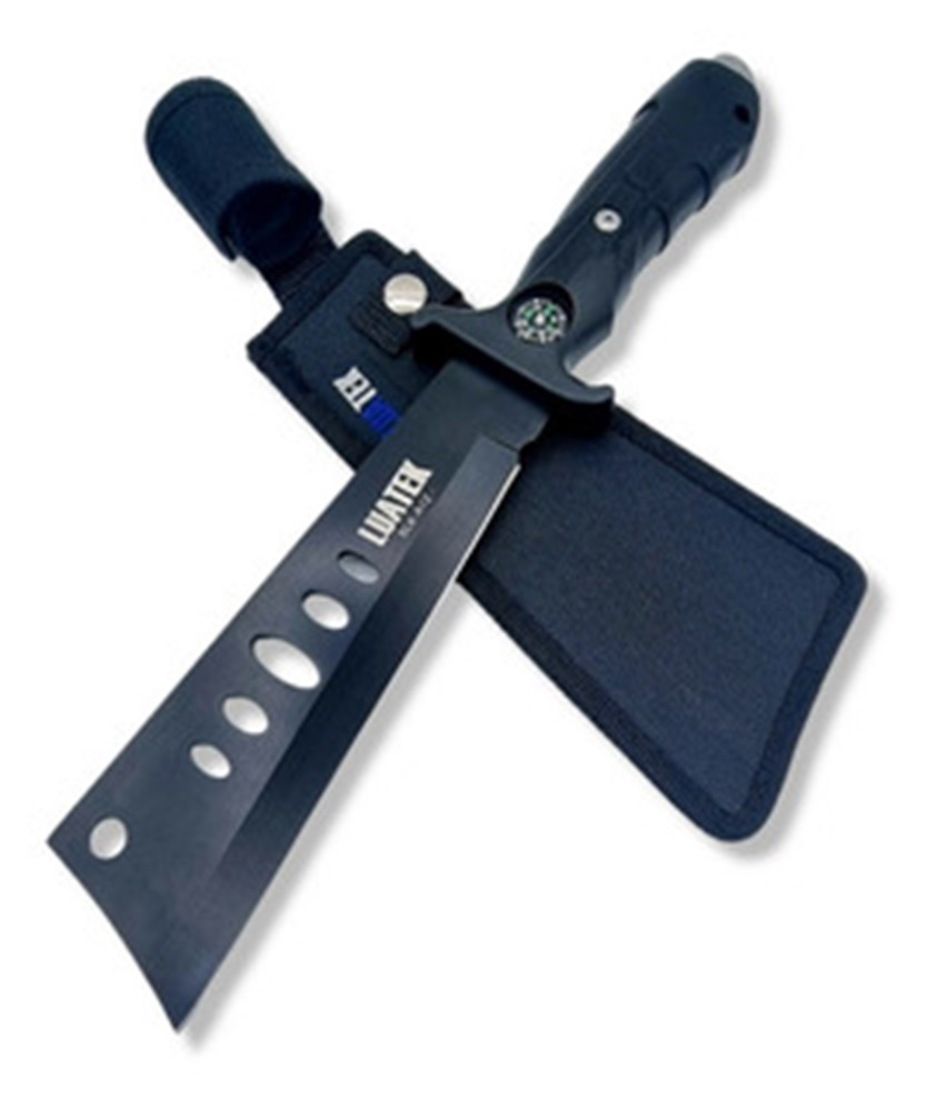 FACA PRETO 31CM DE CAÇA PESCA TÁTICA MILITAR C/BÚSSOLA SOBREVIVENCIA SLK-A12-2129336363 FACA PRETO 31CM DE CAÇA PESCA TÁTICA MILITAR C/BÚSSOLA SOBREVIVENCIA SLK-A12 - Imagem 1