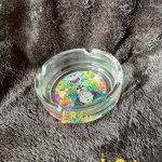 CINZEIRO DE VIDRO REDONDO GRANDE