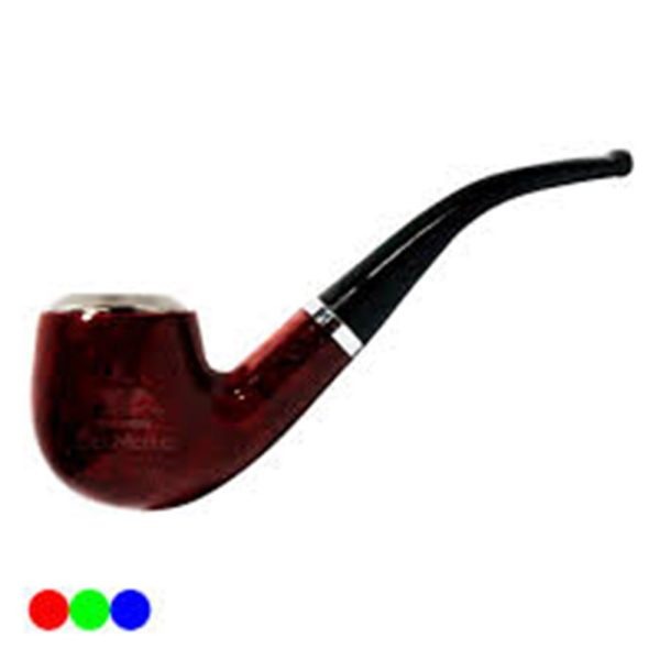 CACHIMBO DE PLASTICO C/ DETALHE PITEIRA CURVA - Imagem 1